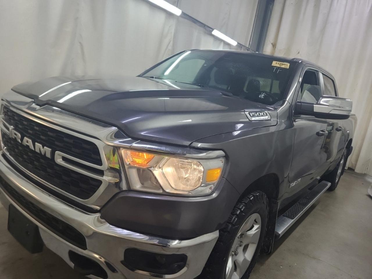 Used 2022 RAM 1500 Big Horn Crew Cab |HTD SEATS & STEERING WHEEL|BACK UP CAMERA|8.4 INCH TOUCH SCREEN|REMOTE START| for sale in Winnipeg, MB