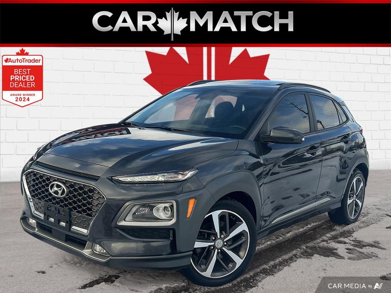 Used 2021 Hyundai KONA 1.6T / ULTIMATE / AWD / ROOF / NAV / ONE OWNER for sale in Cambridge, ON