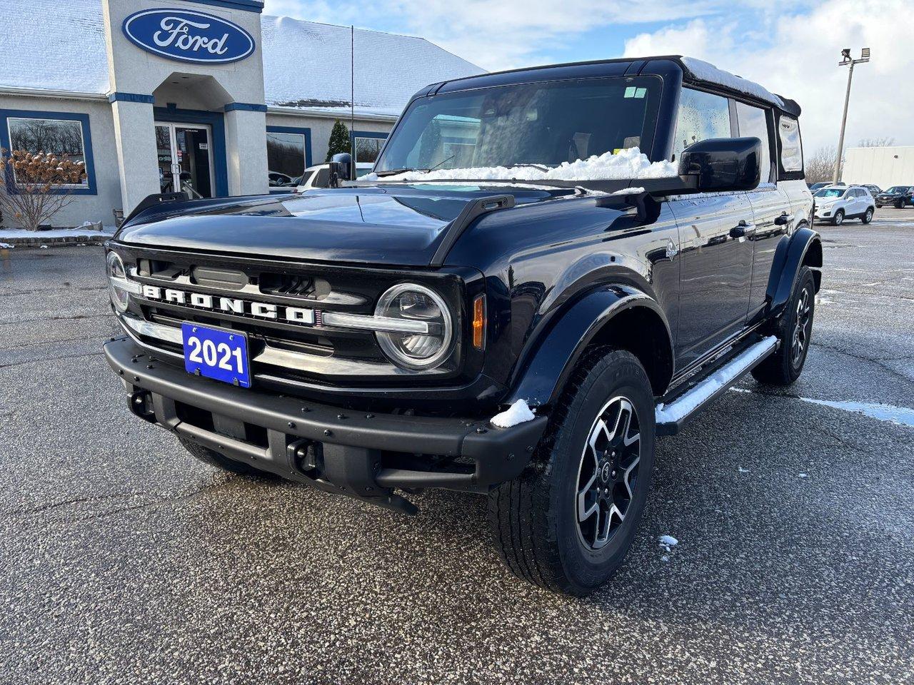 Used 2021 Ford Bronco 4 DOOR OUTER BANKS for sale in Essex, ON