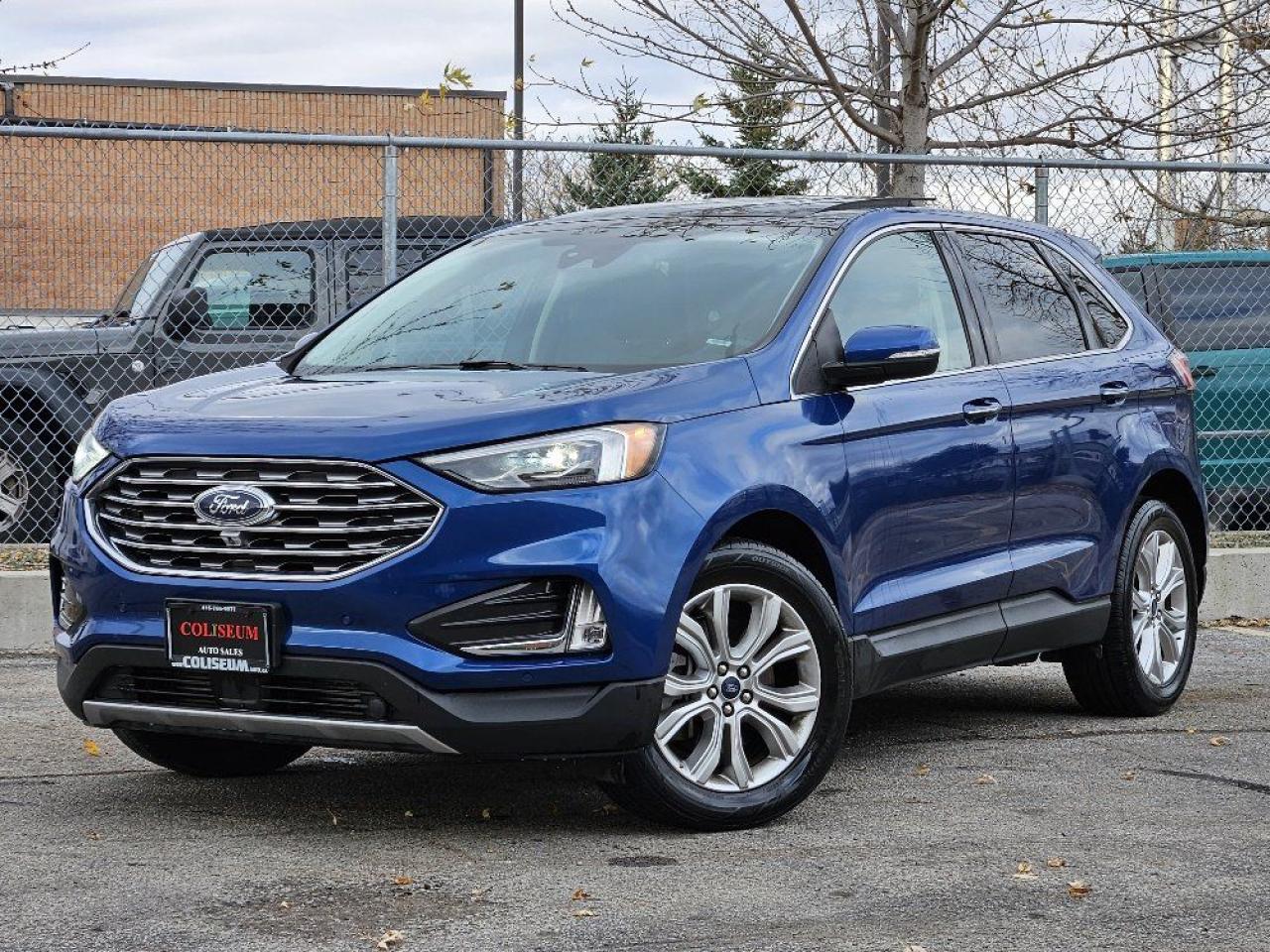 Used 2022 Ford Edge TITANIUM AWD-LEATHER-PANO ROOF-NAVIGATION-LOADED for sale in Toronto, ON