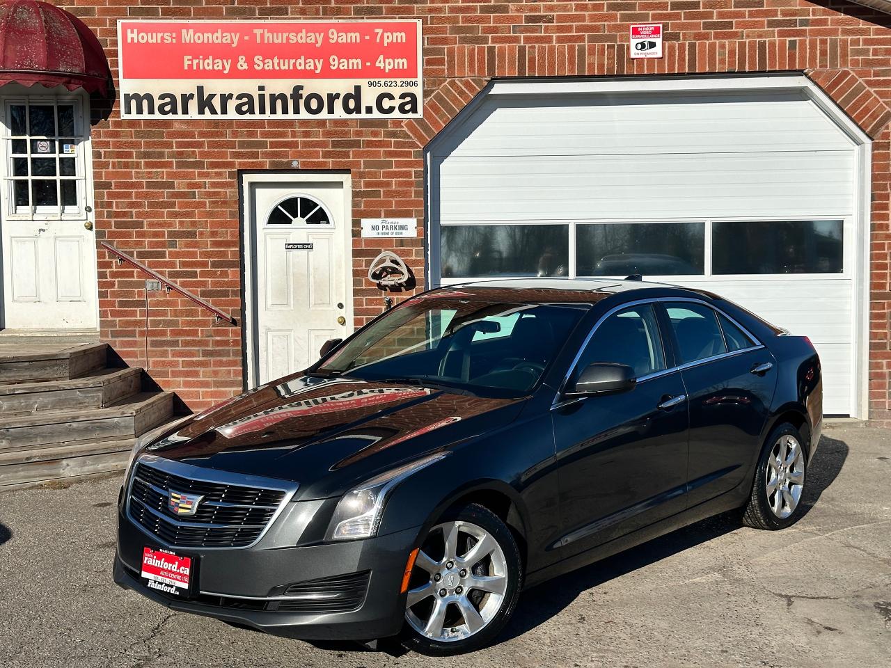 Used 2016 Cadillac ATS AWD 2.0L HTD LTHR Sunroof CarPlay BackupCam BOSE for sale in Bowmanville, ON