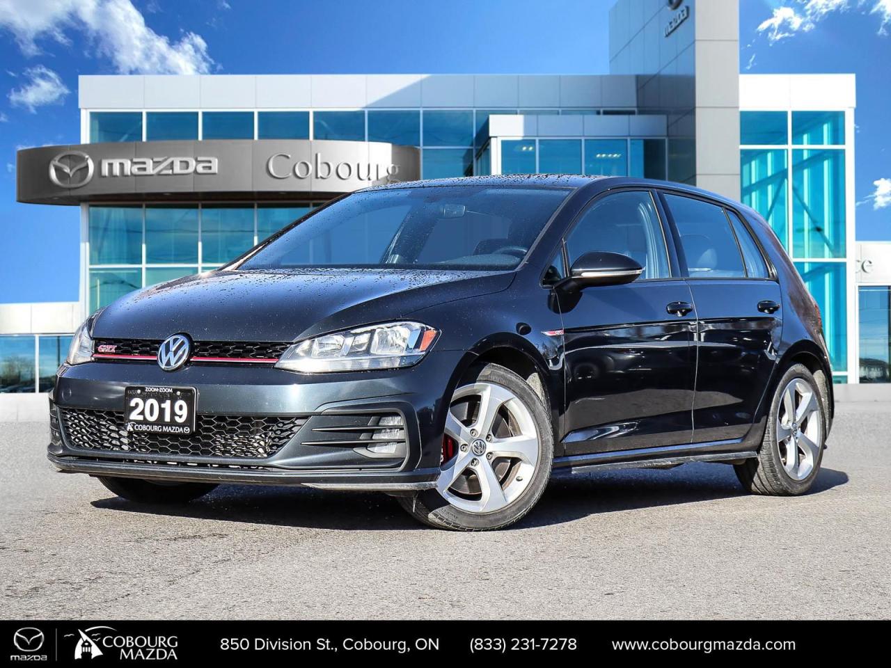 Used 2019 Volkswagen Golf GTI AUTOBAHN 6M for sale in Cobourg, ON