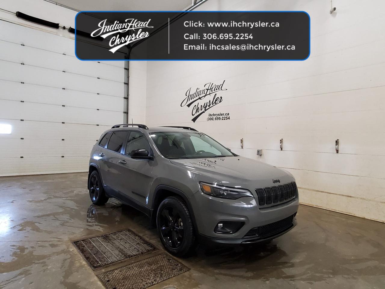 <b>Leather Seats,  Navigation,  Heated Steering Wheel,  Proximity Key,  Heated Seats!</b><br> <br>    This Jeep Cherokee is a thoroughly modern family crossover capable in all road conditions. This  2022 Jeep Cherokee is fresh on our lot in Indian Head. <br> <br>With an exceptionally smooth ride and an award-winning interior, this Jeep Cherokee can take you anywhere in comfort and style. This Cherokee has a refined look without sacrificing its rugged presence. Experience the freedom of adventure and discover new territories with the unique and authentically crafted Jeep Cherokee. This  SUV has 130,251 kms. Its  nice in colour  . It has a 9 speed automatic transmission and is powered by a  271HP 3.2L V6 Cylinder Engine. <br> <br> Our Cherokees trim level is Altitude. This Altitude takes luxury to new heights with leather seats, the Uconnect 4C Nav with navigation and an 8.4 inch touchscreen, a heated steering wheel, proximity key, LED fog lamps, ambient interior lighting, and aluminum wheels. This rugged and ready Cherokee Sport offers heated front seats, remote keyless entry with remote start, and LED headlights for comfort and convenience. Stay connected on the commute or the trail with a 4G Wi-Fi hotspot, Apple CarPlay, Android Auto, and wireless streaming Audio.
 This vehicle has been upgraded with the following features: Leather Seats,  Navigation,  Heated Steering Wheel,  Proximity Key,  Heated Seats,  Remote Start,  Wi-fi. <br> To view the original window sticker for this vehicle view this <a href=http://www.chrysler.com/hostd/windowsticker/getWindowStickerPdf.do?vin=1C4PJMMX9ND527237 target=_blank>http://www.chrysler.com/hostd/windowsticker/getWindowStickerPdf.do?vin=1C4PJMMX9ND527237</a>. <br/><br> <br>To apply right now for financing use this link : <a href=https://www.indianheadchrysler.com/finance/ target=_blank>https://www.indianheadchrysler.com/finance/</a><br><br> <br/><br>At Indian Head Chrysler Dodge Jeep Ram Ltd., we treat our customers like family. That is why we have some of the highest reviews in Saskatchewan for a car dealership!  Every used vehicle we sell comes with a limited lifetime warranty on covered components, as long as you keep up to date on all of your recommended maintenance. We even offer exclusive financing rates right at our dealership so you dont have to deal with the banks.
You can find us at 501 Johnston Ave in Indian Head, Saskatchewan-- visible from the TransCanada Highway and only 35 minutes east of Regina. Distance doesnt have to be an issue, ask us about our delivery options!

Call: 306.695.2254<br> Come by and check out our fleet of 20+ used cars and trucks and 80+ new cars and trucks for sale in Indian Head.  o~o