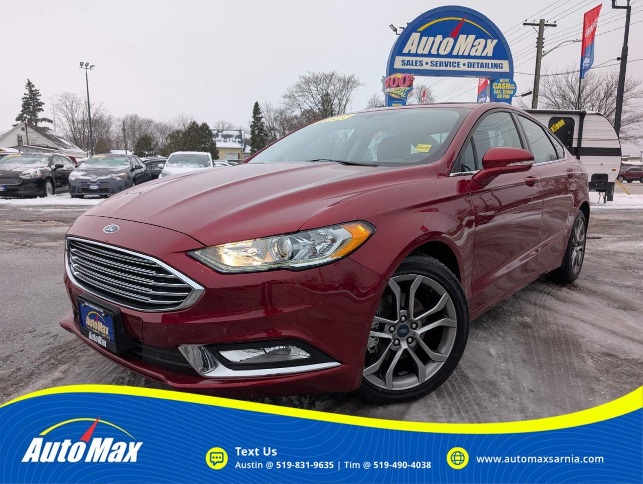 Used 2017 Ford Fusion SE for sale in Sarnia, ON