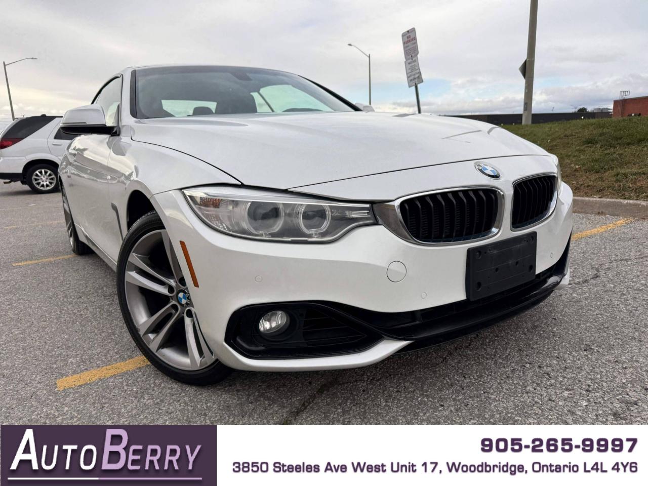 Used 2014 BMW 4 Series 2DR CONV 428I XDRIVE AWD for sale in Woodbridge, ON