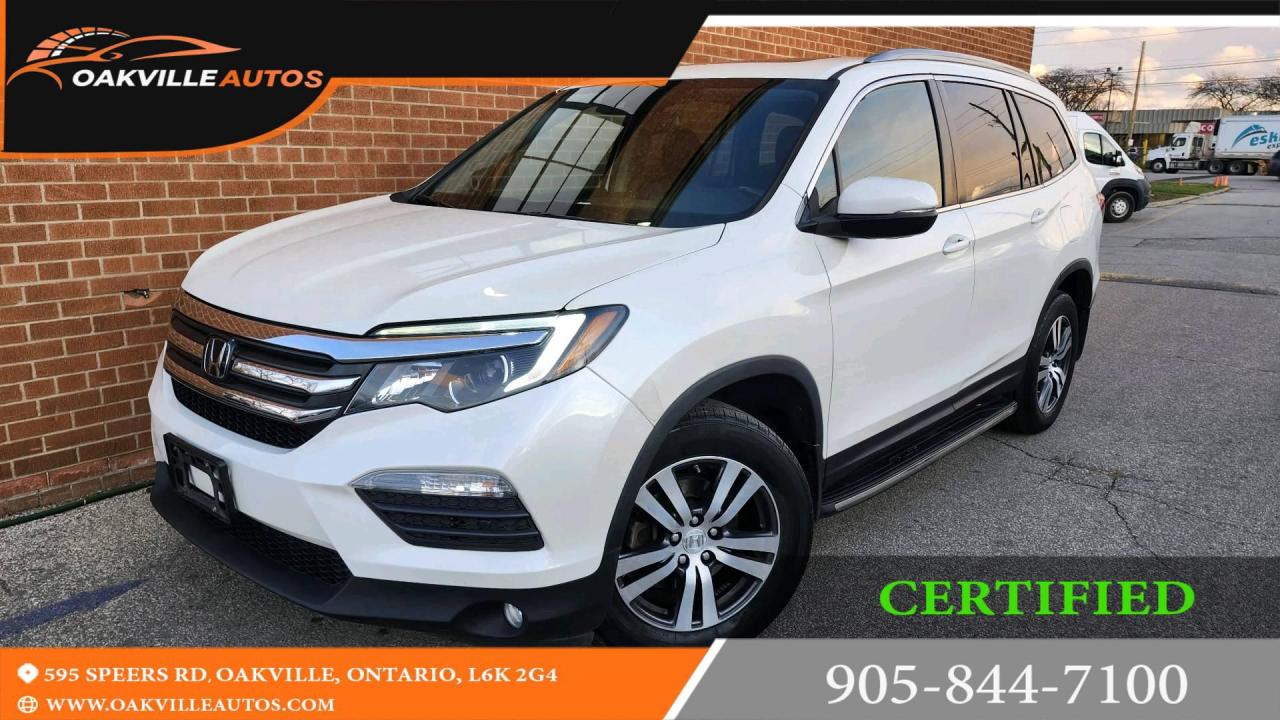 Used 2017 Honda Pilot 4WD 4dr EX-L w/RES for sale in Oakville, ON