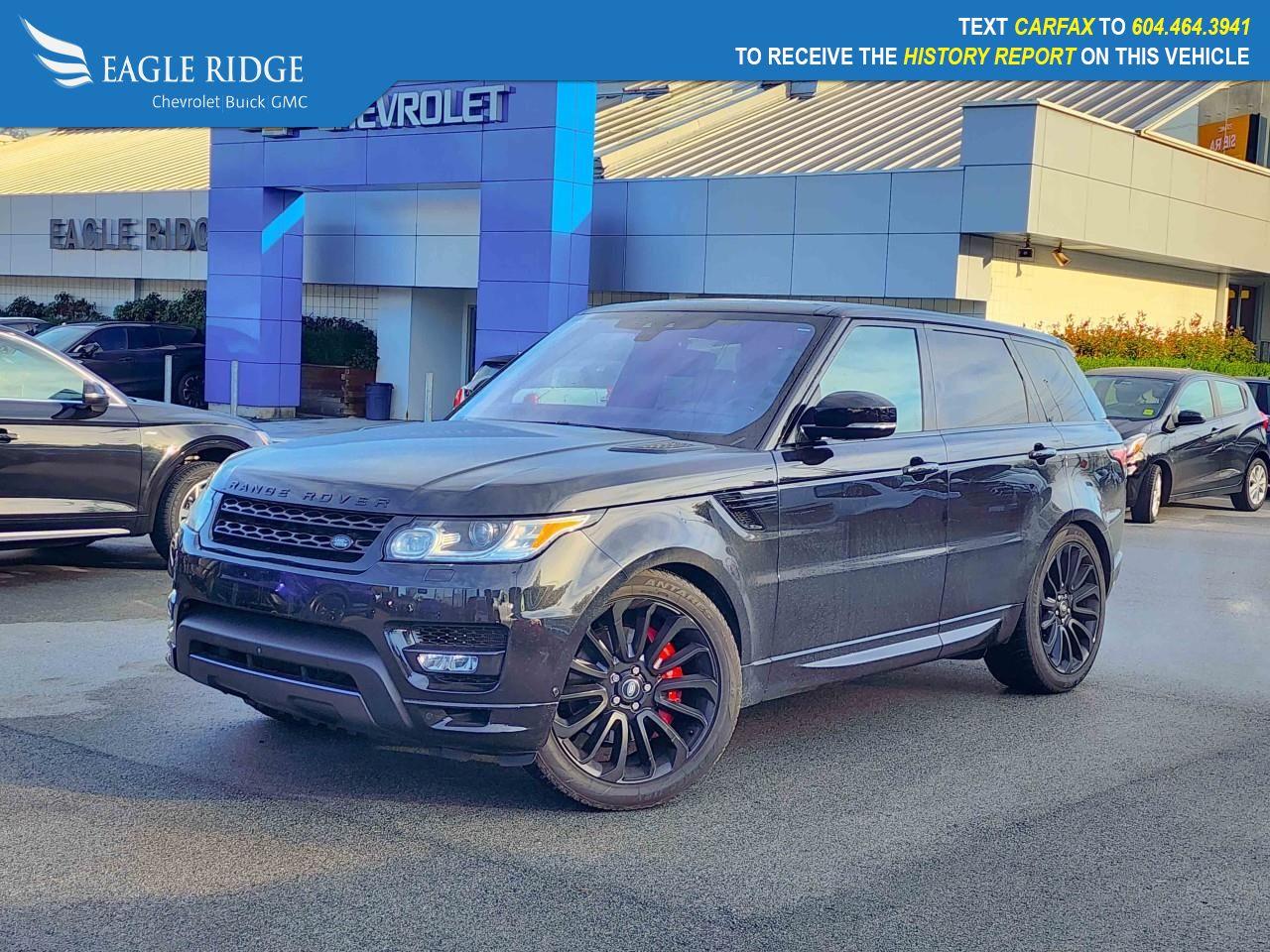 Used 2017 Land Rover Range Rover Sport V8 Supercharged Adaptive suspension, Auto-dimming door mirrors, Brake assist, Bumpers: body-colour, Exterior Parking Camera Rear, Four wheel independent suspension, for sale in Coquitlam, BC