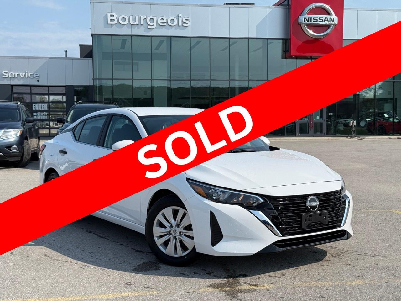 New 2025 Nissan Sentra S Plus CVT for sale in Midland, ON