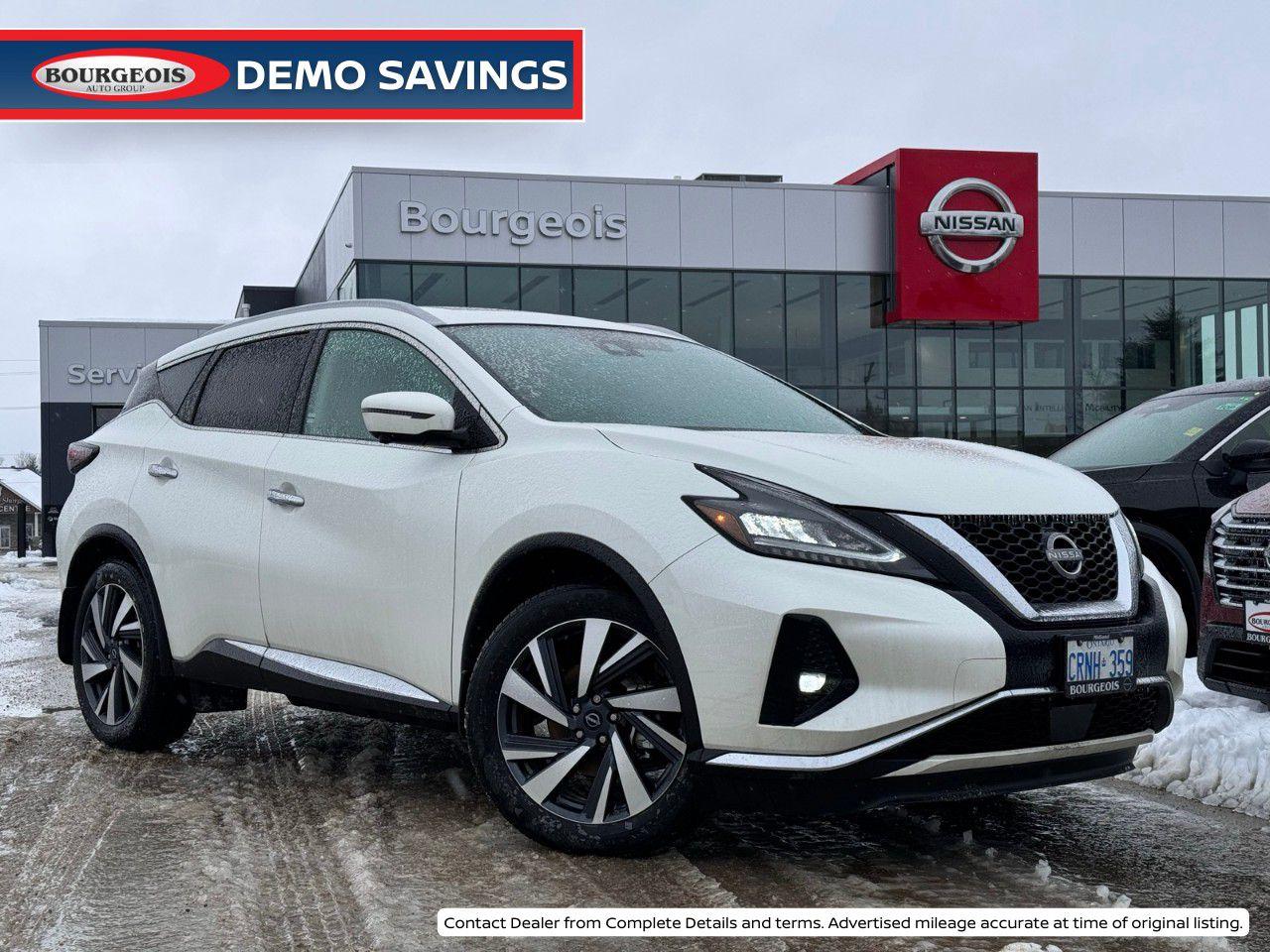 New 2024 Nissan Murano AWD SL for sale in Midland, ON