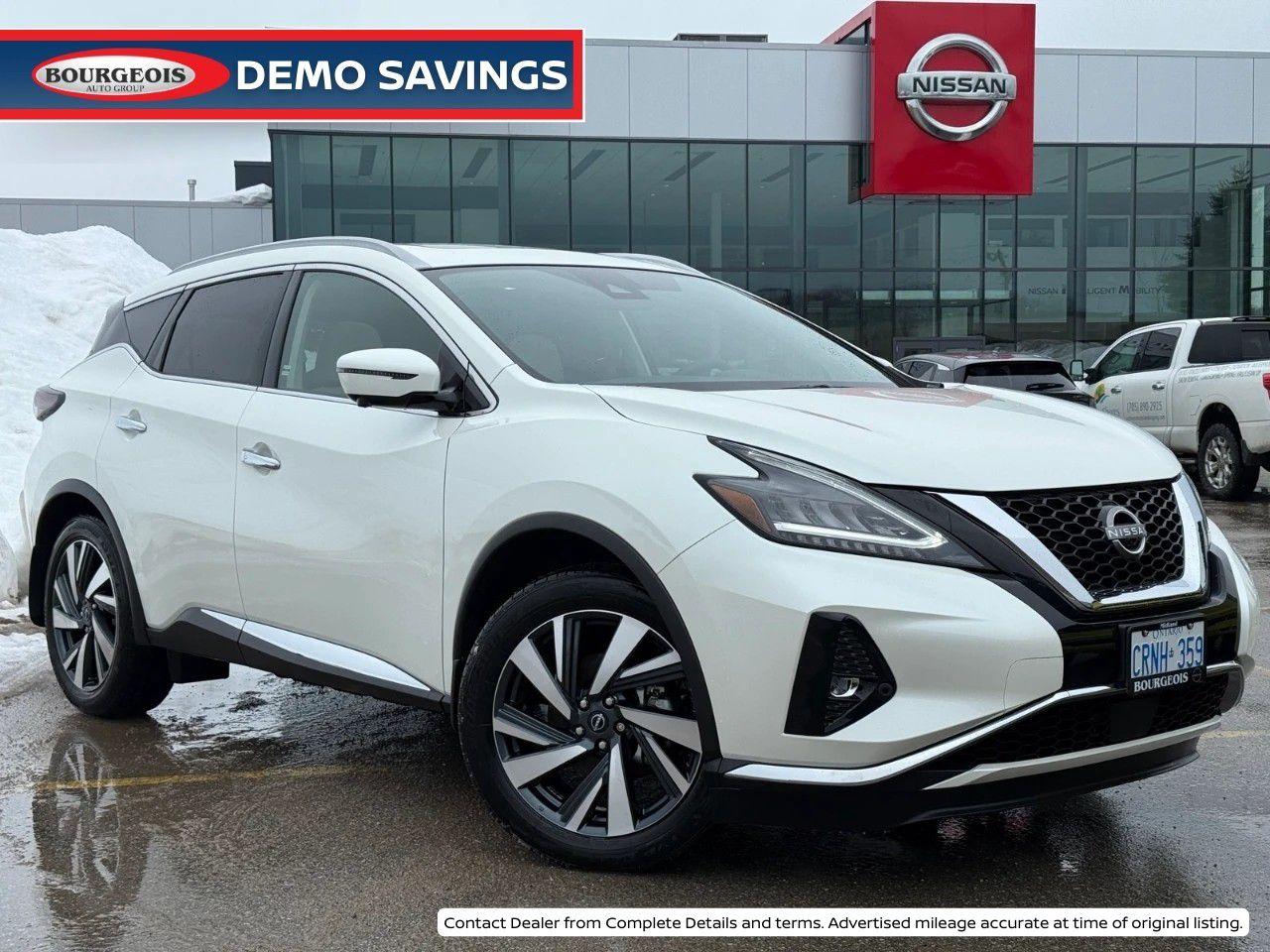 New 2024 Nissan Murano AWD SL for sale in Midland, ON