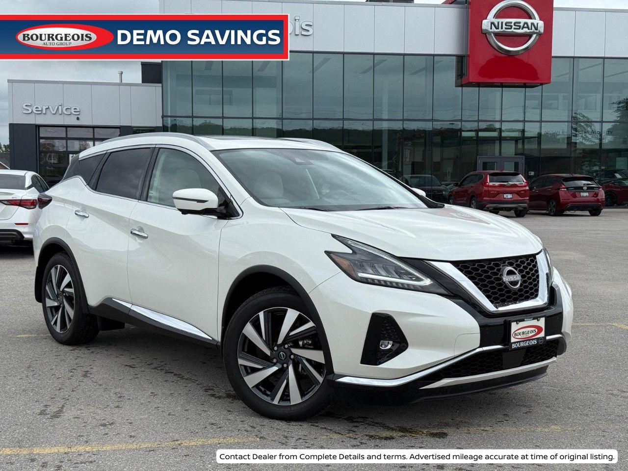 New 2024 Nissan Murano AWD SL for sale in Midland, ON