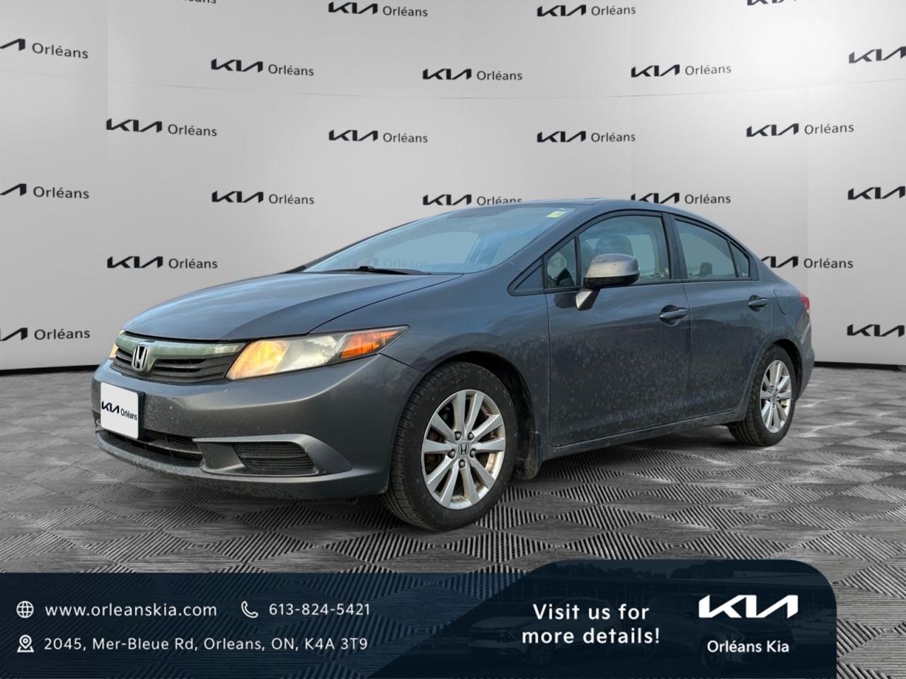 Used 2012 Honda Civic EX-L for sale in Orleans, ON