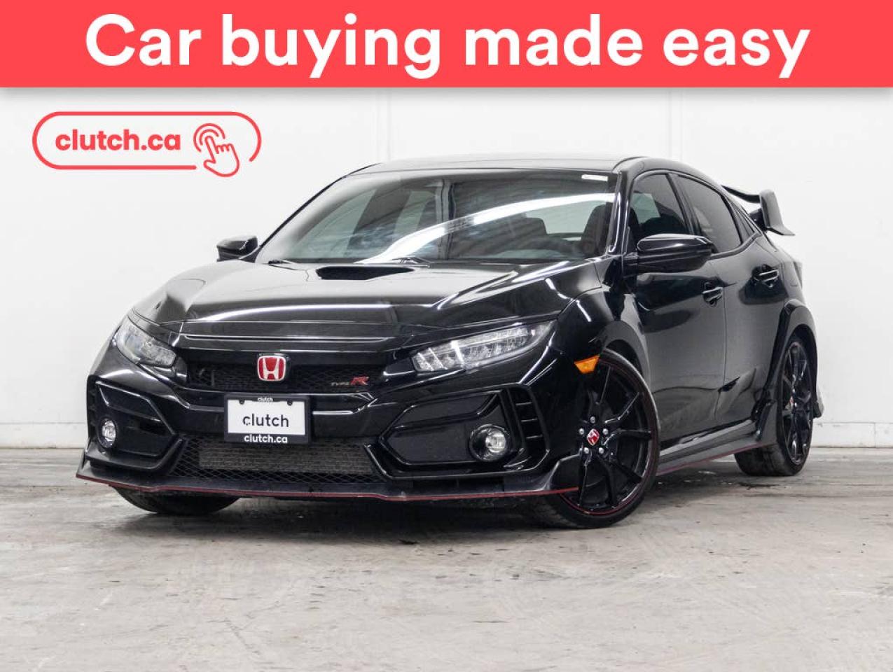 Used 2020 Honda Civic Type R w/ Apple CarPlay & Android Auto, Rearview Cam, Nav for sale in Toronto, ON