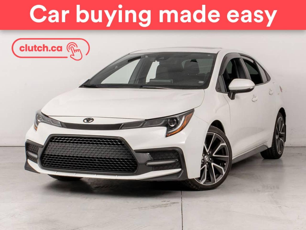 Used 2020 Toyota Corolla XSE w/ Nav, Backup Cam, Apple CarPlay for sale in Bedford, NS