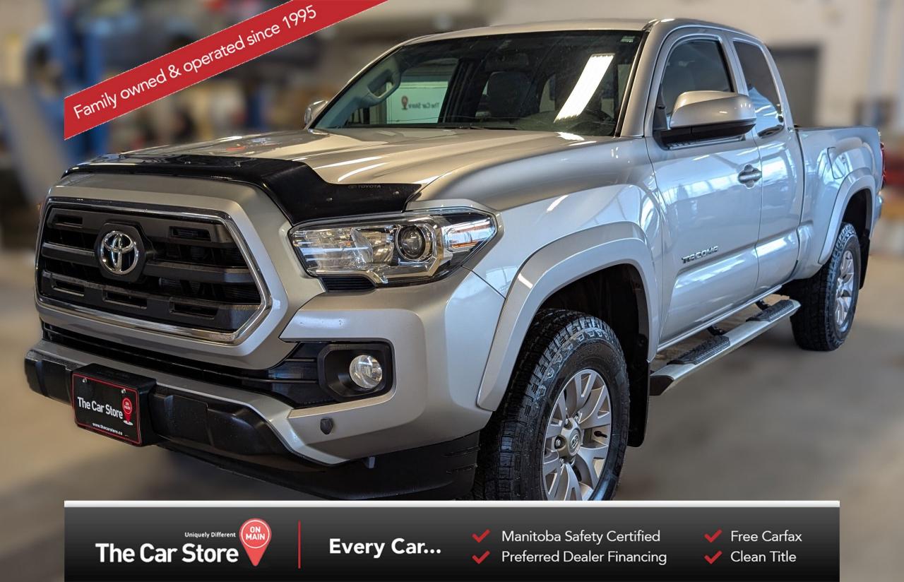 Used 2016 Toyota Tacoma 4WD SR5| Heated Seats/One Owner/No Accidents for sale in Winnipeg, MB