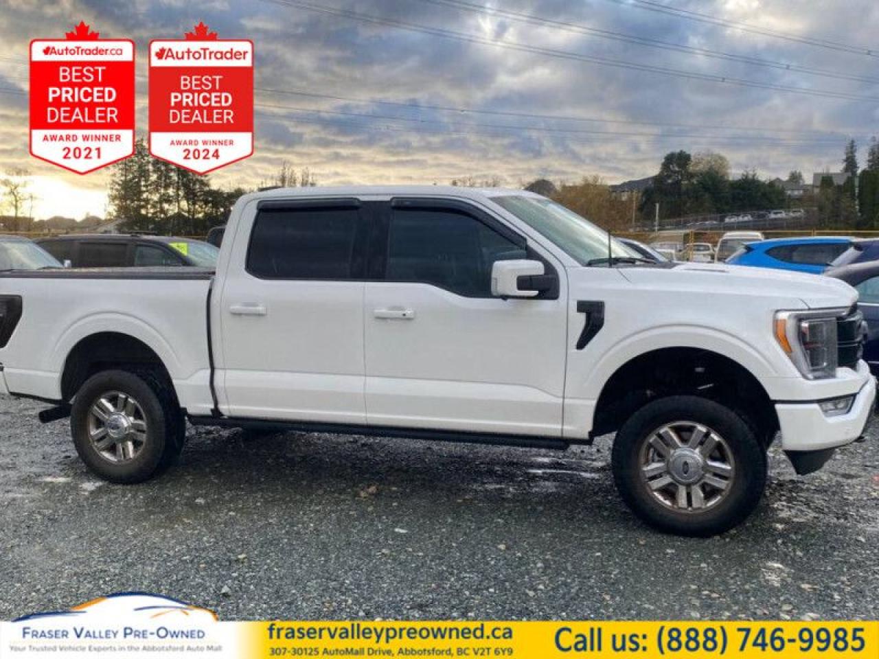 Used 2023 Ford F-150 Lariat  2.7L, Lifted, Pano Roof, 360 Cam, Tonneau for sale in Abbotsford, BC