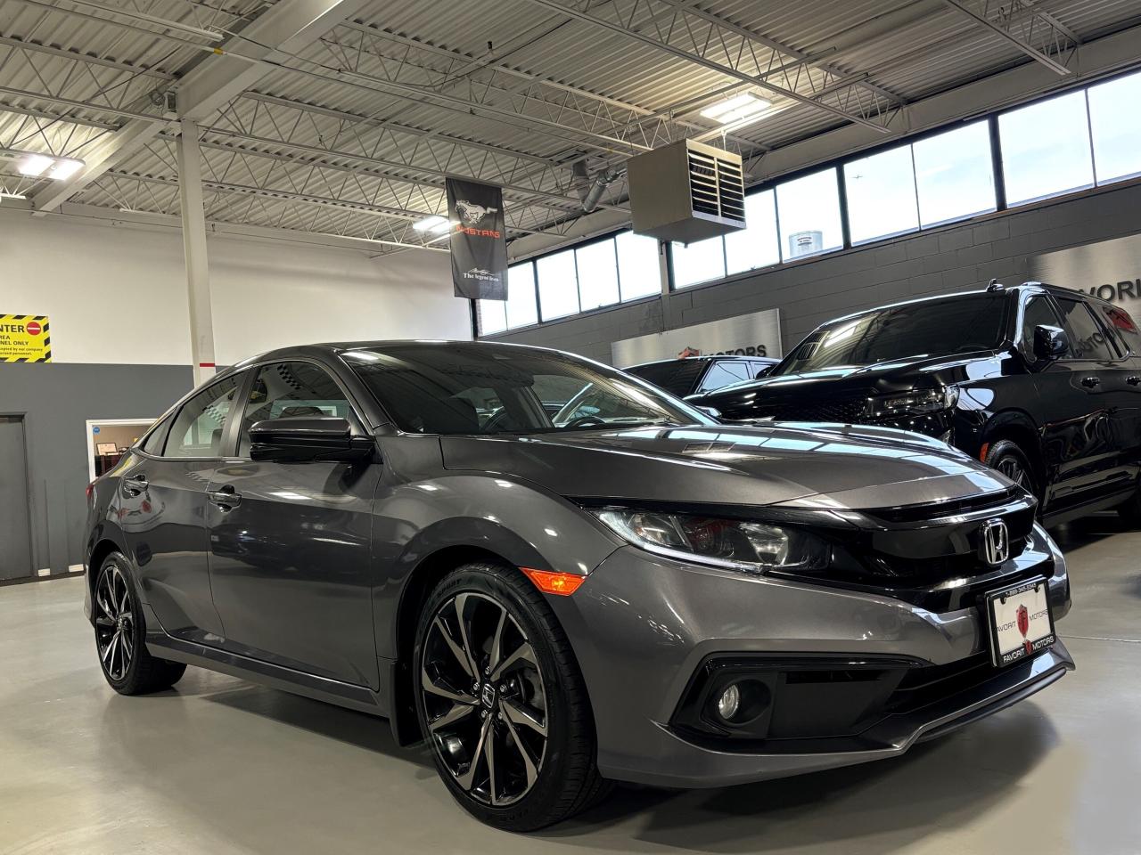 2021 Honda Civic Sedan Sport CVT|SUNROOF|ALLOYS|BLINDSPOTCAM|REMOTESTART| - Photo #2