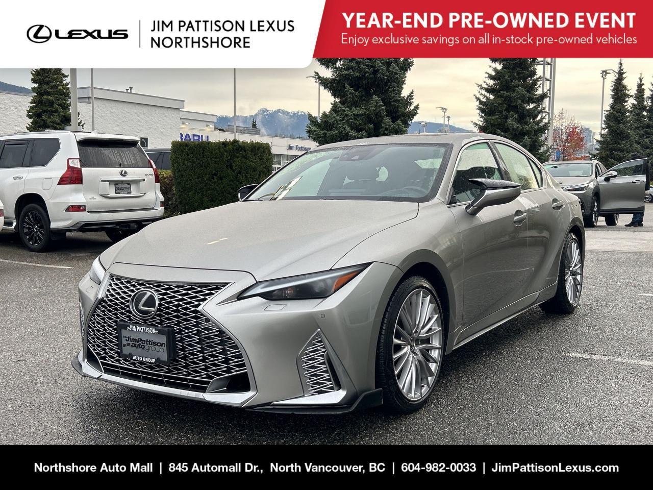 Used 2023 Lexus IS 300 AWD / Luxury Package / One Owner / Local Car for sale in North Vancouver, BC