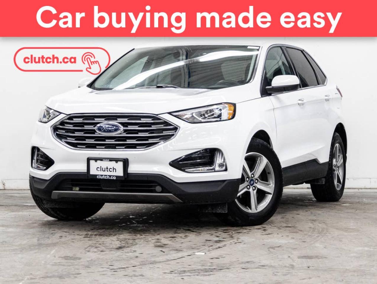 Used 2021 Ford Edge SEL w/ SYNC 4, Apple CarPlay & Android Auto, Heated Steering Wheel for sale in Toronto, ON