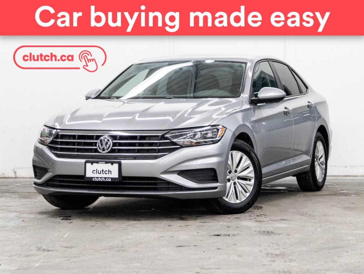 Used 2019 Volkswagen Jetta Comfortline TSI w/ Apple CarPlay & Android Auto, Heated Front Seats, Rearview Camera for sale in Toronto, ON