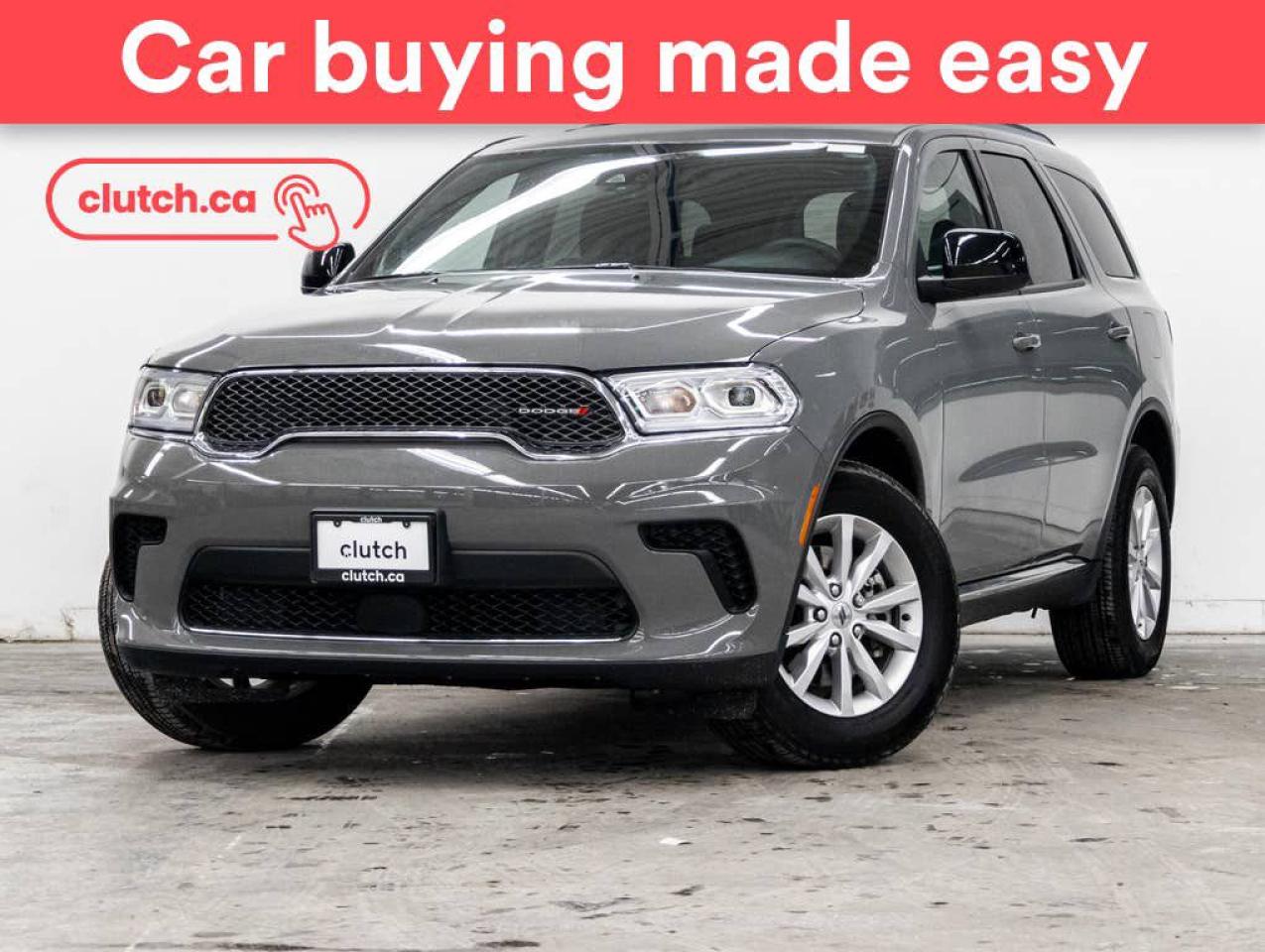 Used 2023 Dodge Durango SXT AWD w/ Apple CarPlay & Android Auto, Heated Steering Wheel, Heated Front Seats for sale in Toronto, ON