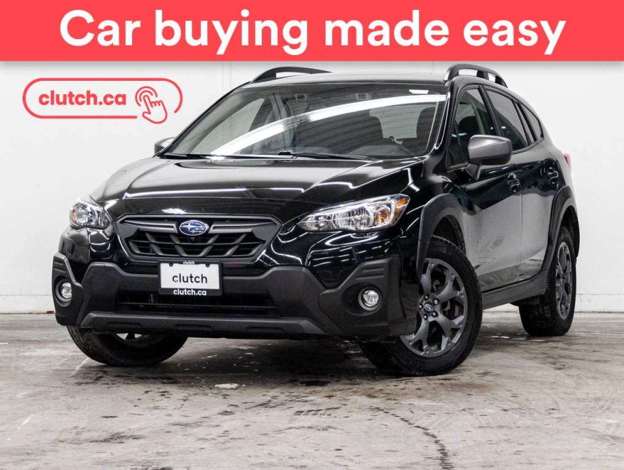 Used 2021 Subaru XV Crosstrek Outdoor AWD w/ Apple CarPlay & Android Auto, A/C, Rearview Cam for sale in Toronto, ON