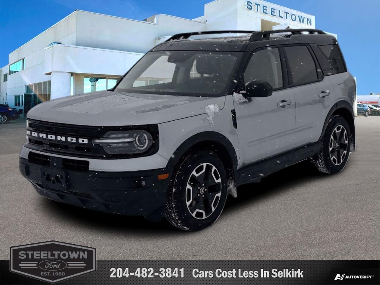 Used 2023 Ford Bronco Sport Outer Banks  - Leather Seats for sale in Selkirk, MB