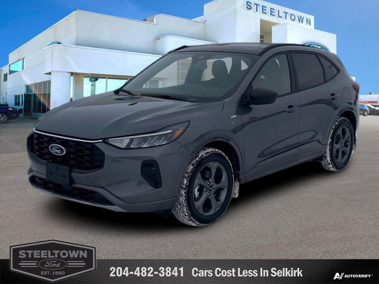 Used 2024 Ford Escape ST-Line moonroof  - Low Mileage for sale in Selkirk, MB