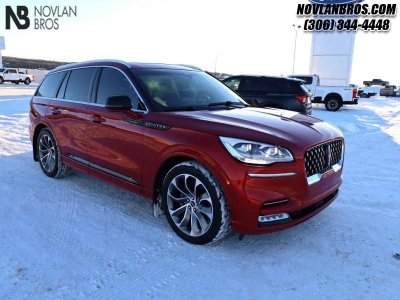 Used 2020 Lincoln Aviator Grand Touring  - Sunroof for sale in Paradise Hill, SK