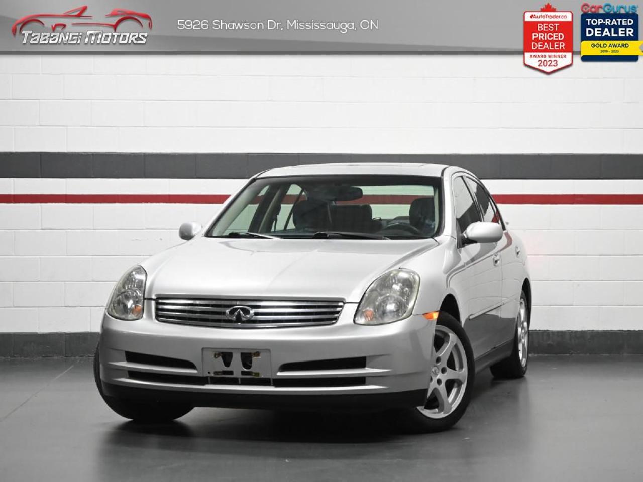 Used 2004 Infiniti G35 No Accident BOSE Sunroof Keyless Entry for sale in Mississauga, ON