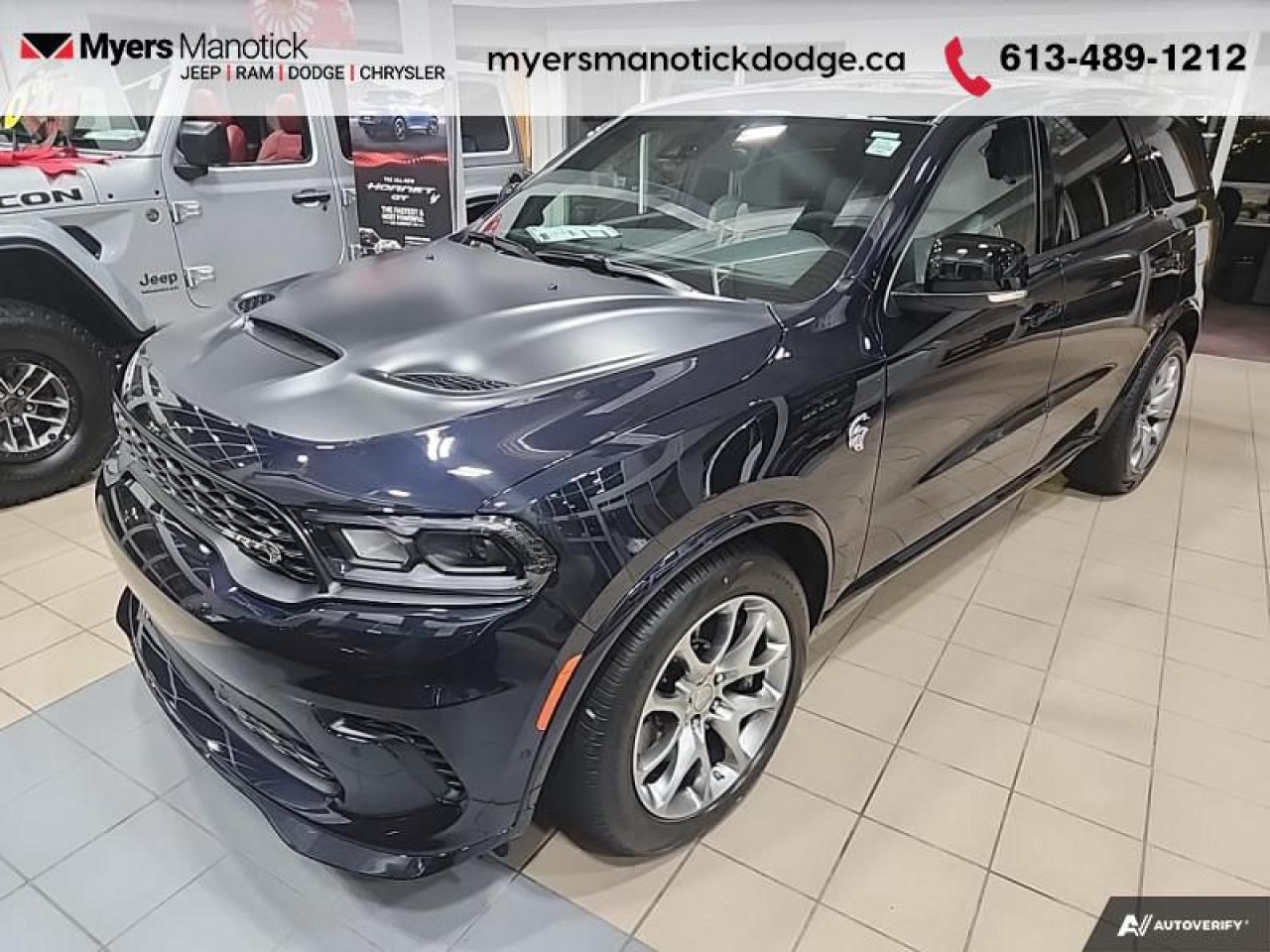 New 2025 Dodge Durango SRT Hellcat Hammerhead  710HP - FASTEST PRODUCTION SUV for sale in Ottawa, ON