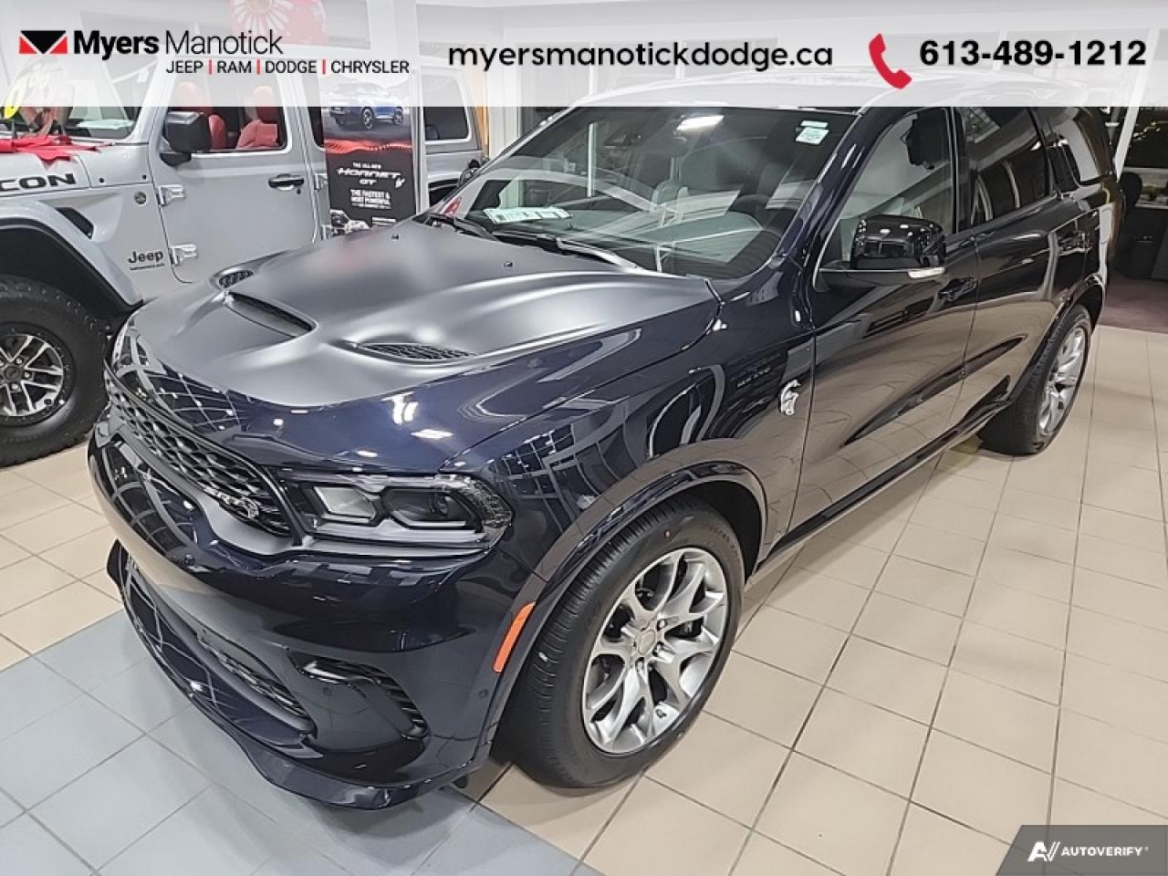 New 2025 Dodge Durango SRT Hellcat Hammerhead  710HP - FASTEST PRODUCTION SUV for sale in Ottawa, ON