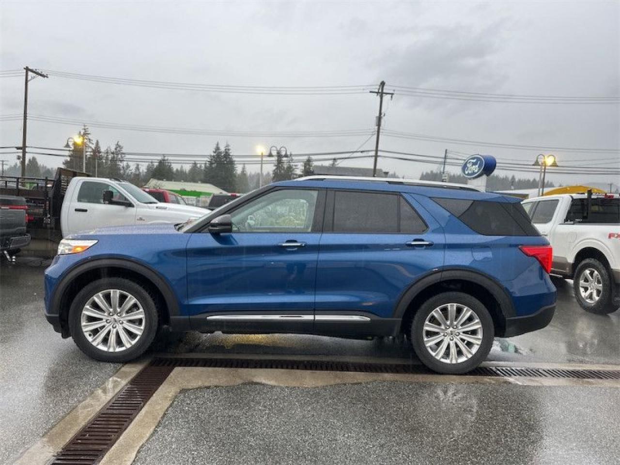 Used 2020 Ford Explorer Limited  - Leather Seats - Sunroof for sale in Sechelt, BC