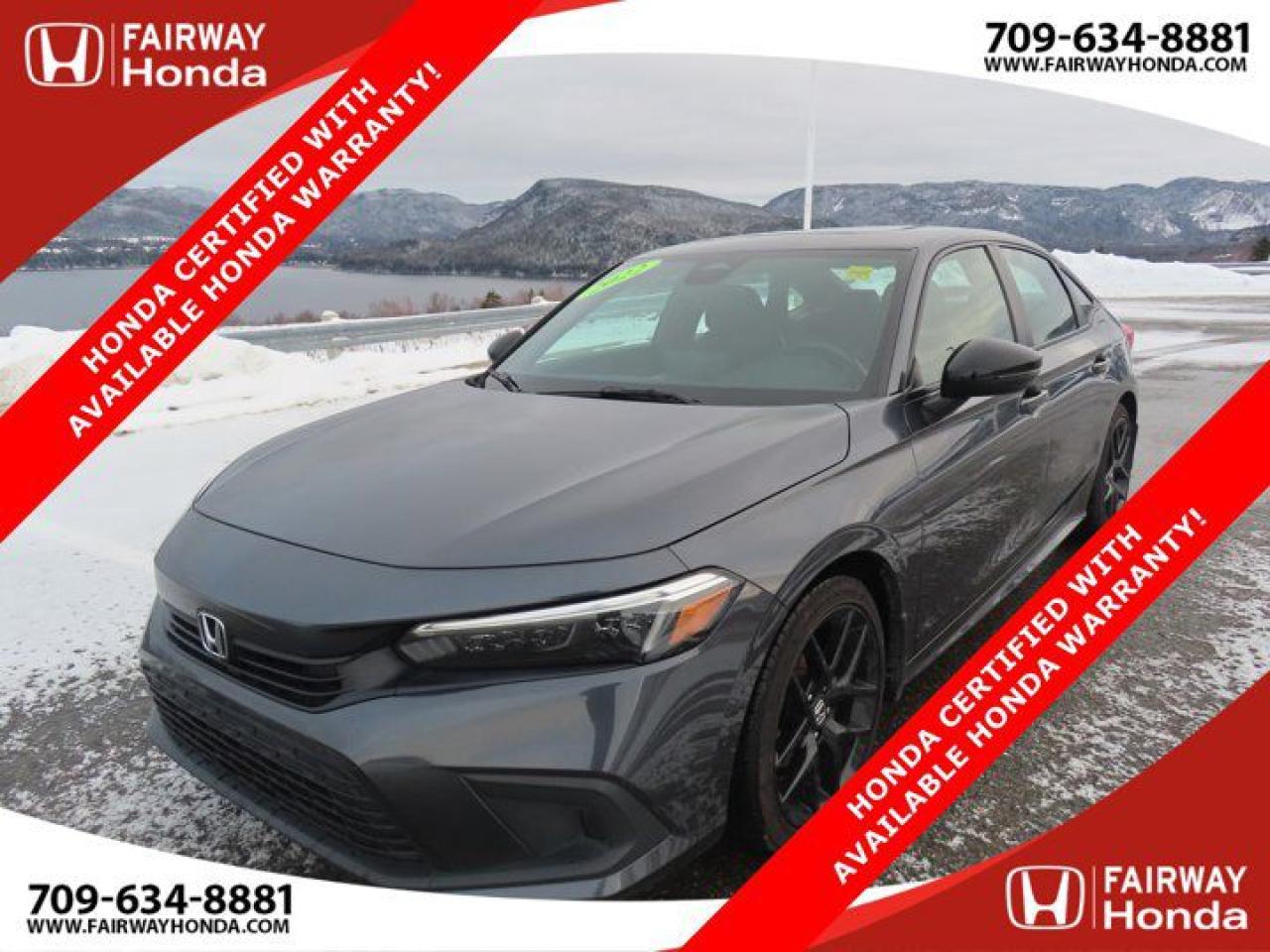 Used 2022 Honda Civic Sedan Sport for sale in Corner Brook, NL