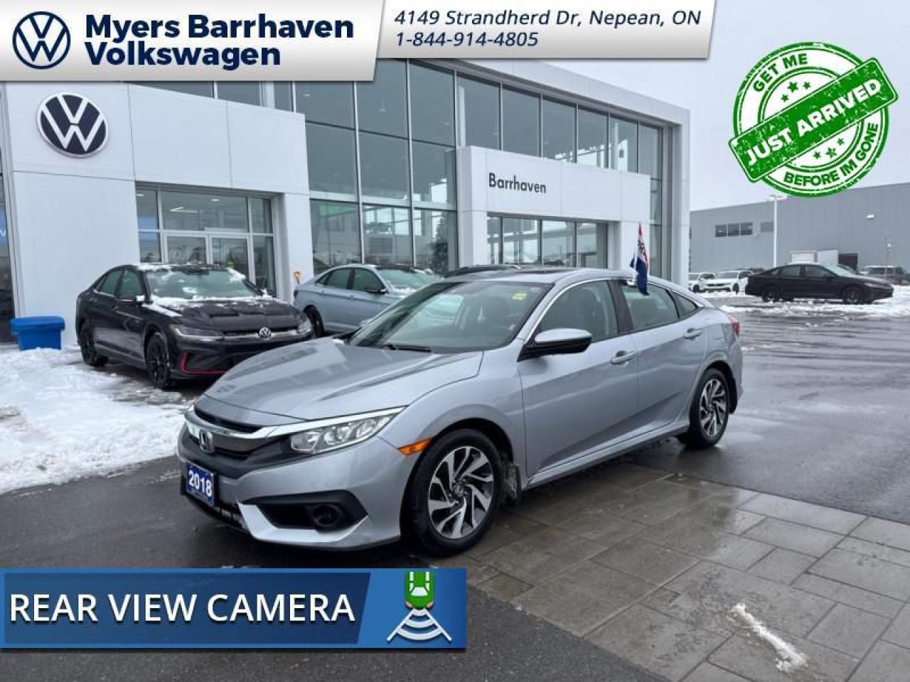 Used 2018 Honda Civic Sedan EX  - Sunroof -  Bluetooth for sale in Nepean, ON