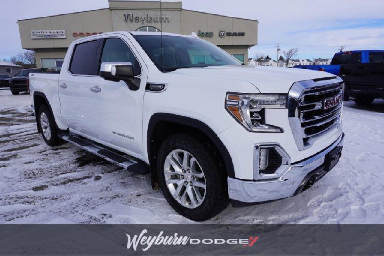 Used 2022 GMC Sierra 1500 Limited SLT | Vented/Heated Seats | Multi-pro Tailgate | Leather | Blind Spot Monitors | Remote Start | 4WD for sale in Weyburn, SK