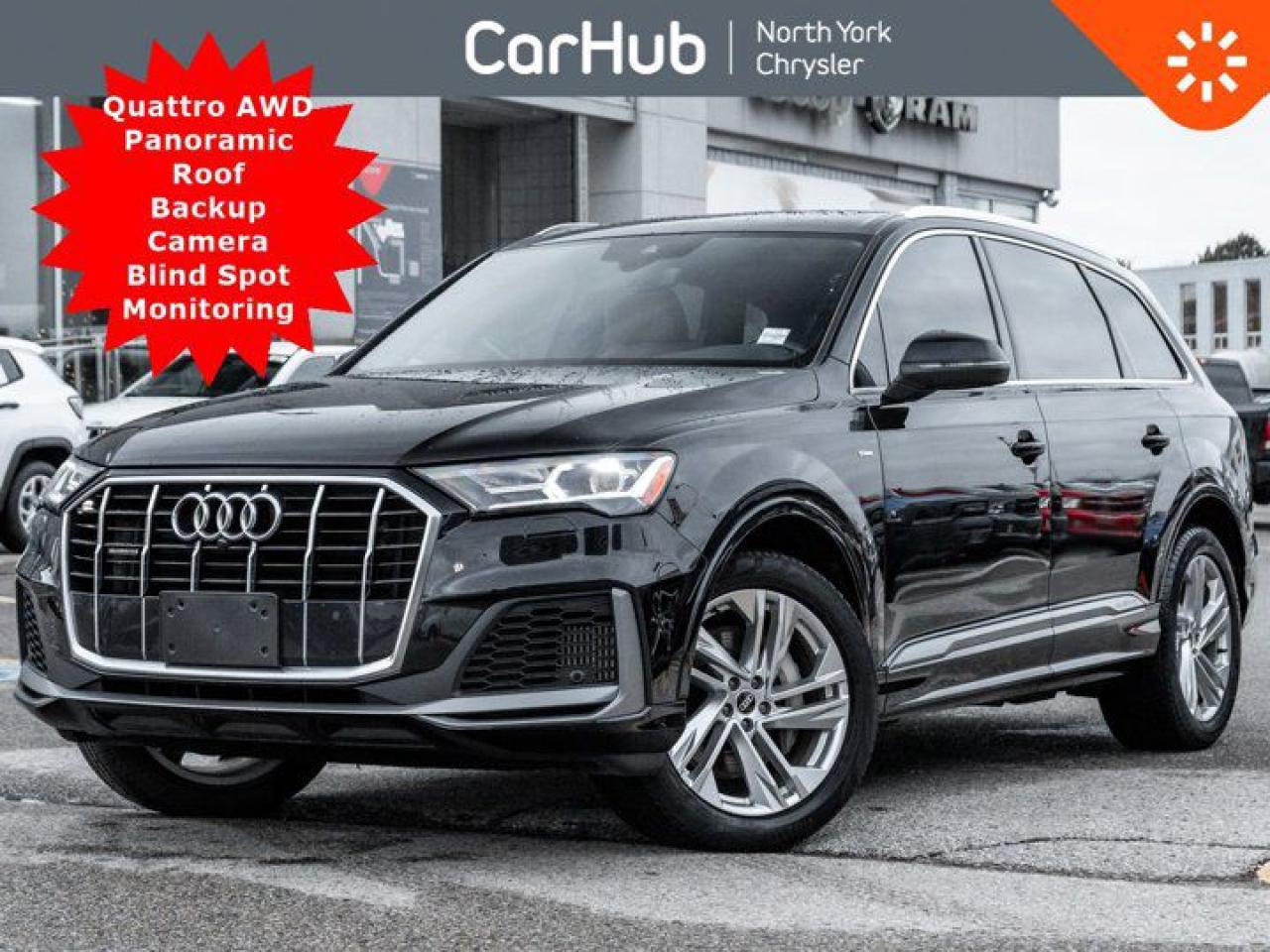 Used 2021 Audi Q7 Komfort Quattro Pano Roof Backup Camera Blind Spot Monitoring for sale in Thornhill, ON