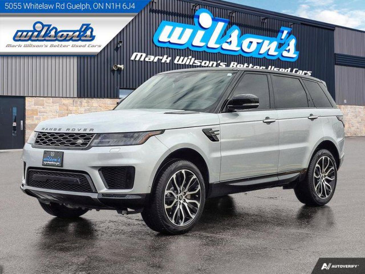 Used 2021 Land Rover Range Rover Sport HSE | Navigation | Sunroof | HUD | Heated & A/C Seats | Leather | Apple Car Play | And Much More! | for sale in Guelph, ON