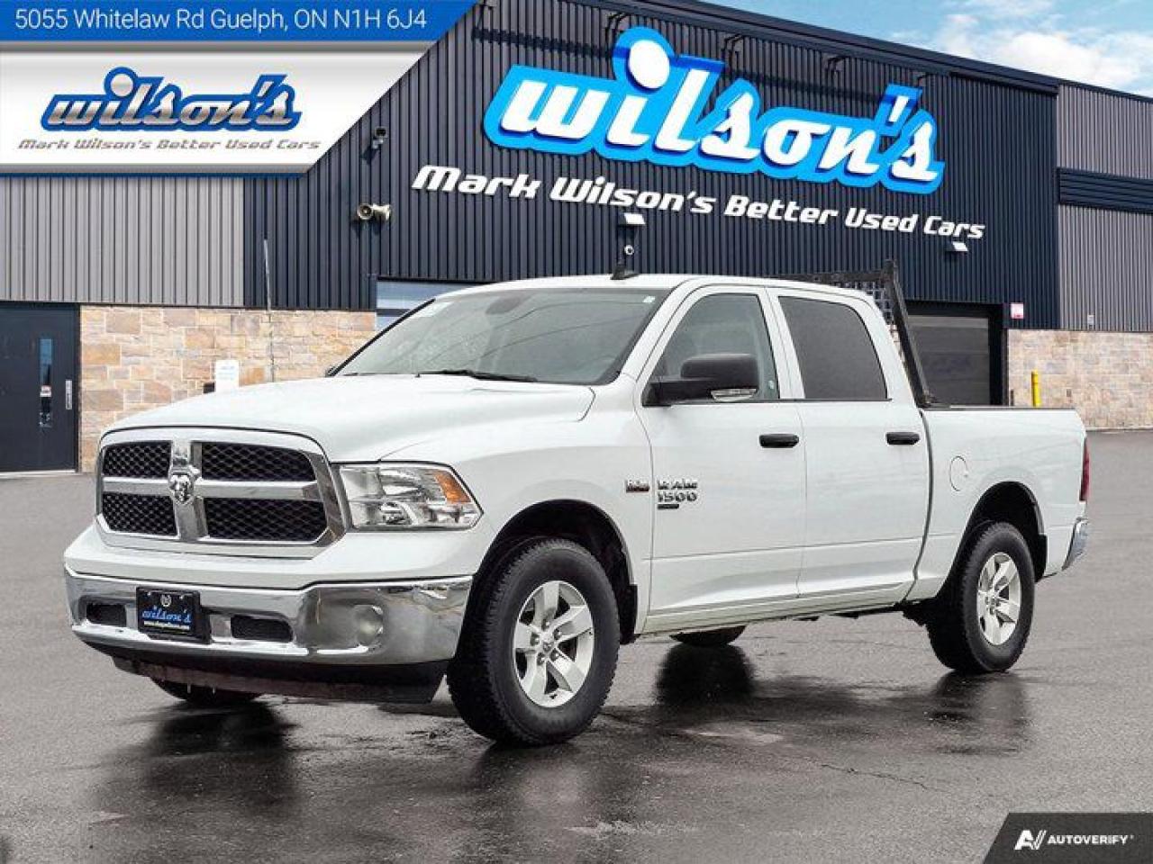 Used 2022 RAM 1500 Classic SLT Crew 5.7L Hemi 4X4 - Bucket Seats | Power + Heated Seat | Remote Start | Android + Carplay for sale in Guelph, ON