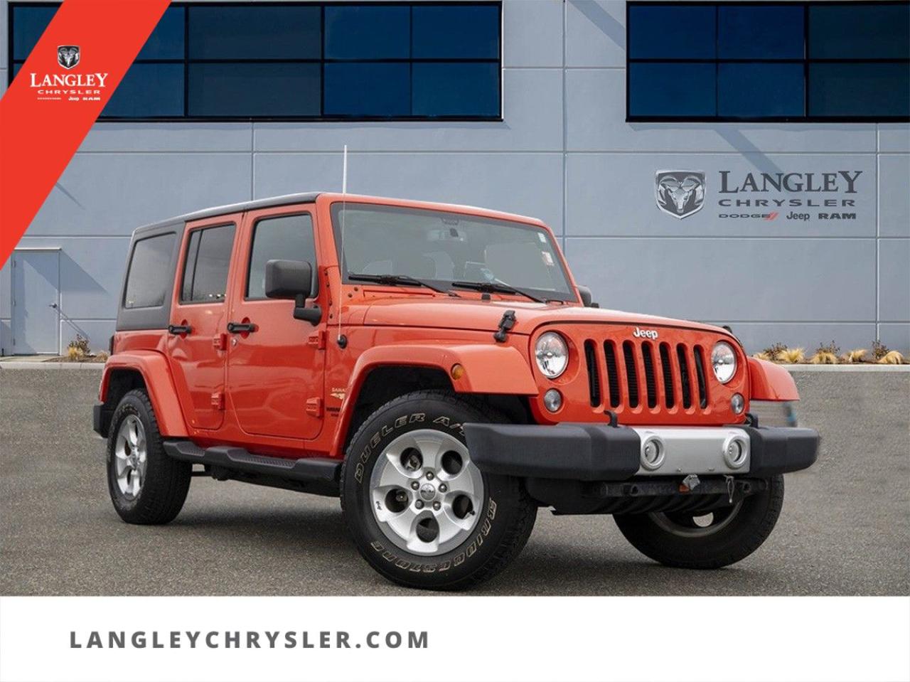 Used 2015 Jeep Wrangler Unlimited Sahara Comes with soft top | Leather | 4X4 for sale in Surrey, BC