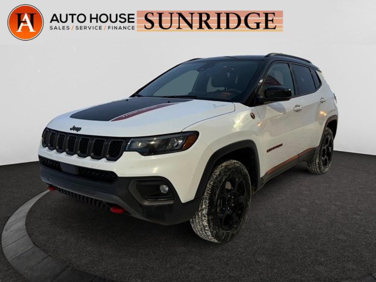 Used 2023 Jeep Compass Trailhawk REMOTE START NAVI BACKUP CAMERA PANO SUNROOF for sale in Calgary, AB