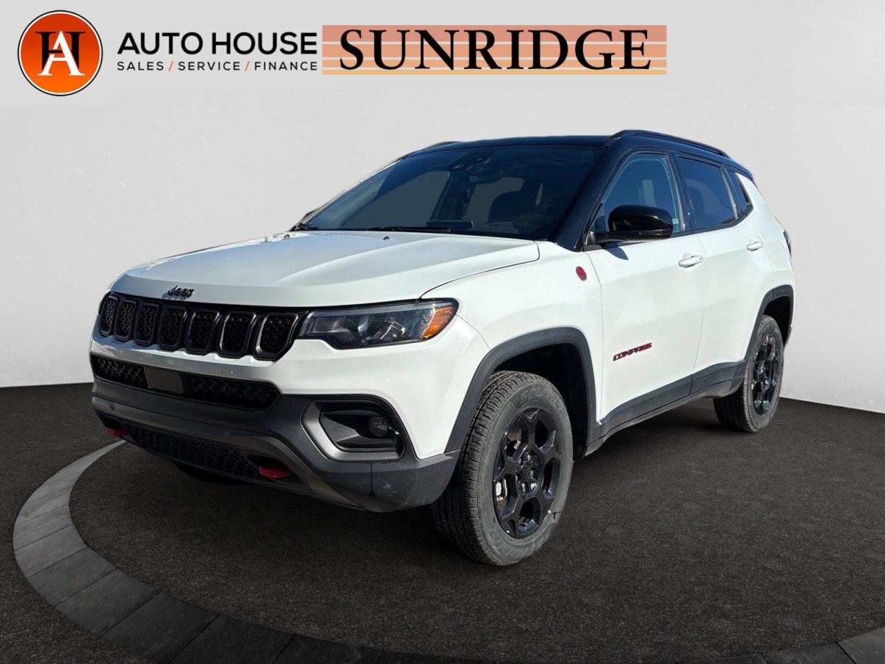 Used 2023 Jeep Compass Trailhawk REMOTE START NAVI BACKUP CAMERA PANO SUNROOF for sale in Calgary, AB