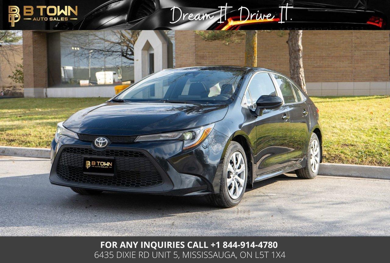 <meta charset=utf-8 />
2022 TOYOTA COROLLA LE

Comes with Heated Seats, Apple Carplay, Cruise Control, Lane Keeping Assist,  Bluetooth, Am/Fm radio, Remote trunk release, Backup Camera and many more features.

HST and licensing will be extra

* $999 Financing fee conditions may apply*



Financing Available at as low as 6.98% O.A.C



We approve everyone-good bad credit, newcomers, students.



Previously declined by bank ? No problem !!



Let the experienced professionals handle your credit application.

<meta charset=utf-8 />
Apply for pre-approval today !!



At B TOWN AUTO SALES we are not only Concerned about selling great used Vehicles at the most competitive prices at our new location 6435 DIXIE RD unit 5, MISSISSAUGA, ON L5T 1X4. We also believe in the importance of establishing a lifelong relationship with our clients which starts from the moment you walk-in to the dealership. We,re here for you every step of the way and aims to provide the most prominent, friendly and timely service with each experience you have with us. You can think of us as being like ‘YOUR FAMILY IN THE BUSINESS’ where you can always count on us to provide you with the best automotive care.