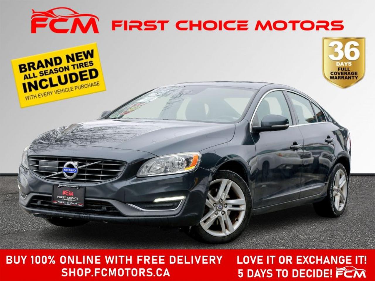 Used 2015 Volvo S60 PREMIER ~AUTOMATIC, FULLY CERTIFIED WITH WARRANTY! for sale in North York, ON