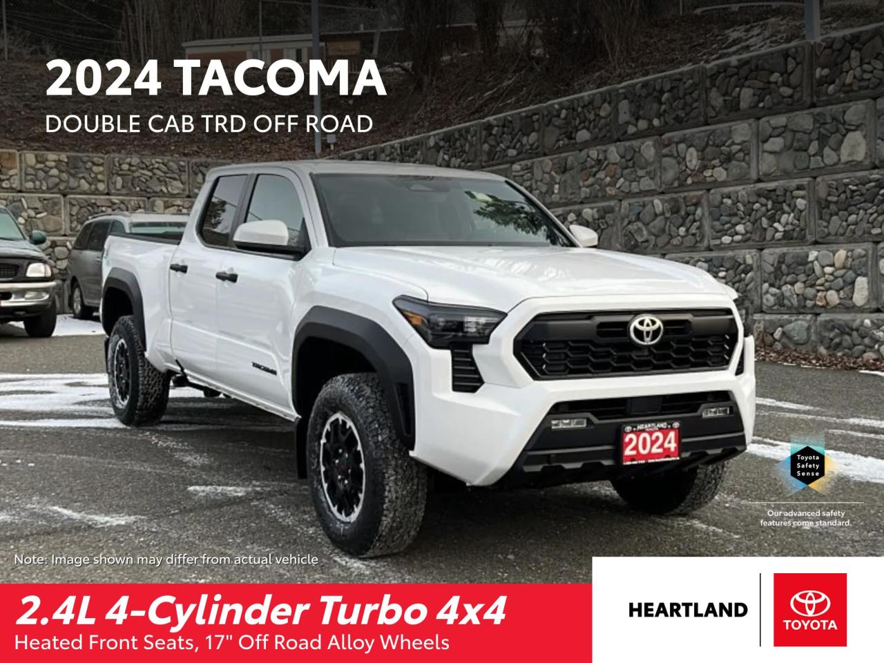 New 2024 Toyota Tacoma Double Cab AT TRD Off Road for sale in Williams Lake, BC