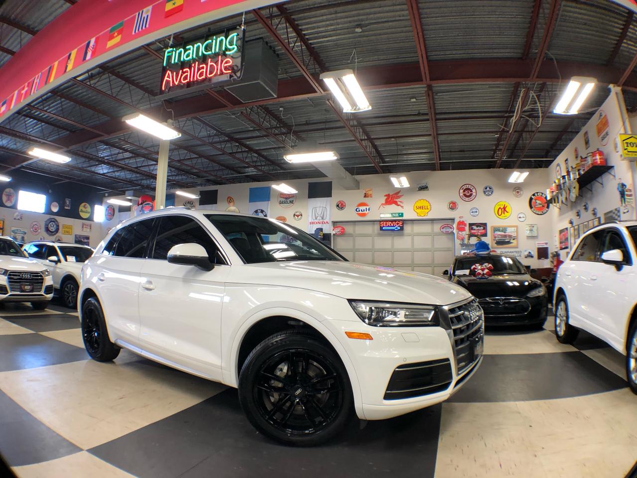 Used 2019 Audi Q5 KOMFORT AWD LEATHER B/SPOT A/CARPLAY CAMERA for sale in North York, ON