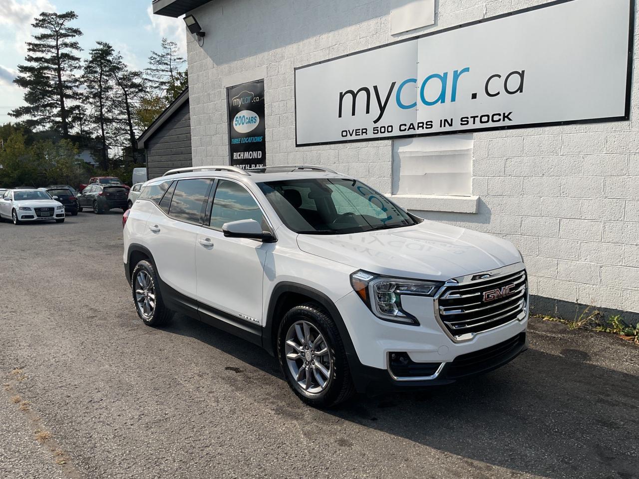 Used 2022 GMC Terrain SLT AWD!! PANOROOF. BACKUP CAM. HEATED SEATS. LEATHER. 18