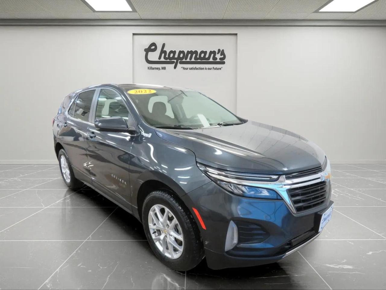 Used 2022 Chevrolet Equinox LT HD Rear Vision Camera, Heated Front Seats, Remote Start for sale in Killarney, MB