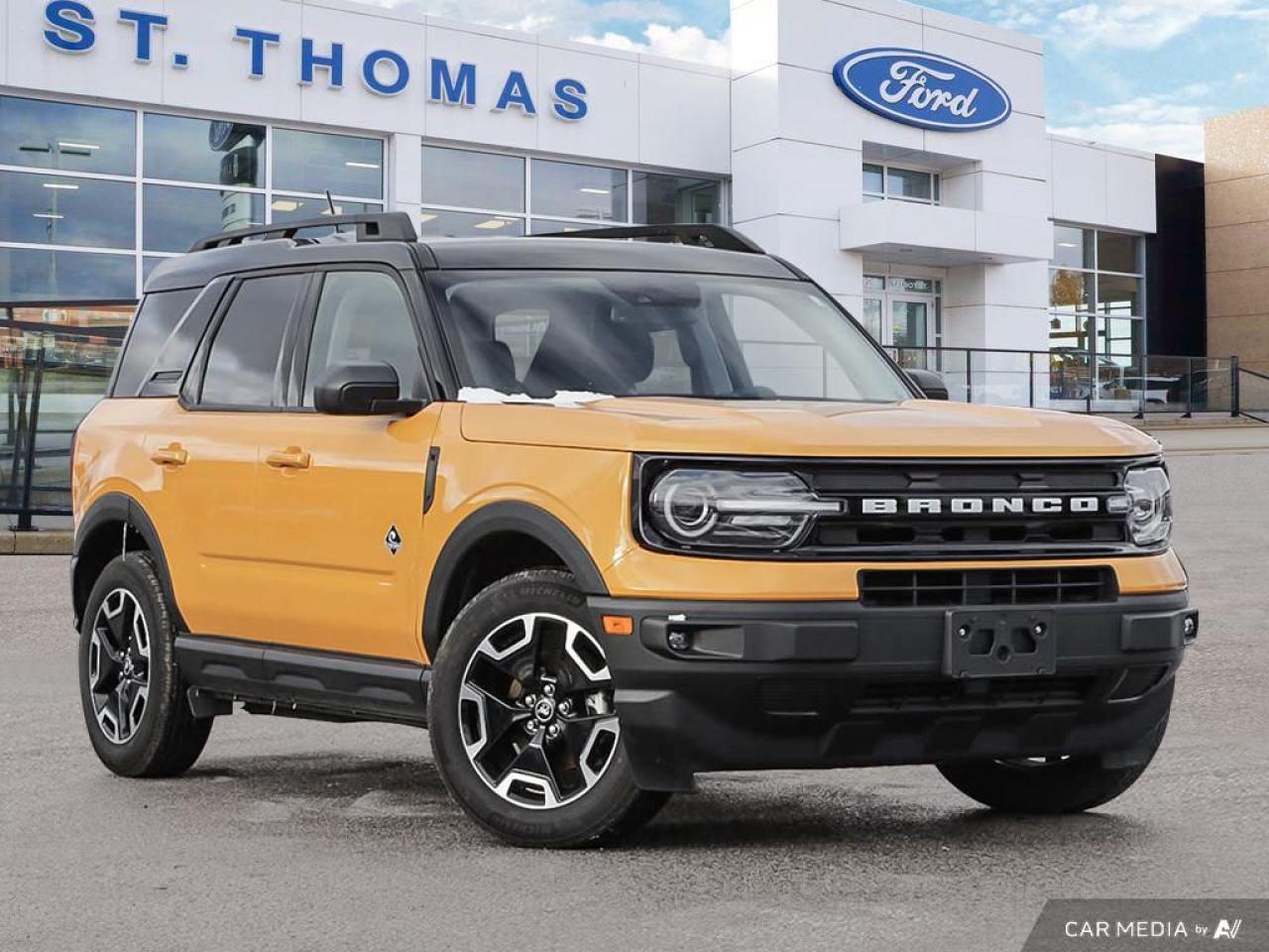 Used 2023 Ford Bronco Sport Outer Banks AWD Heated Leather Seats, Alloy Wheels, Heated Steering Wheel for sale in St Thomas, ON