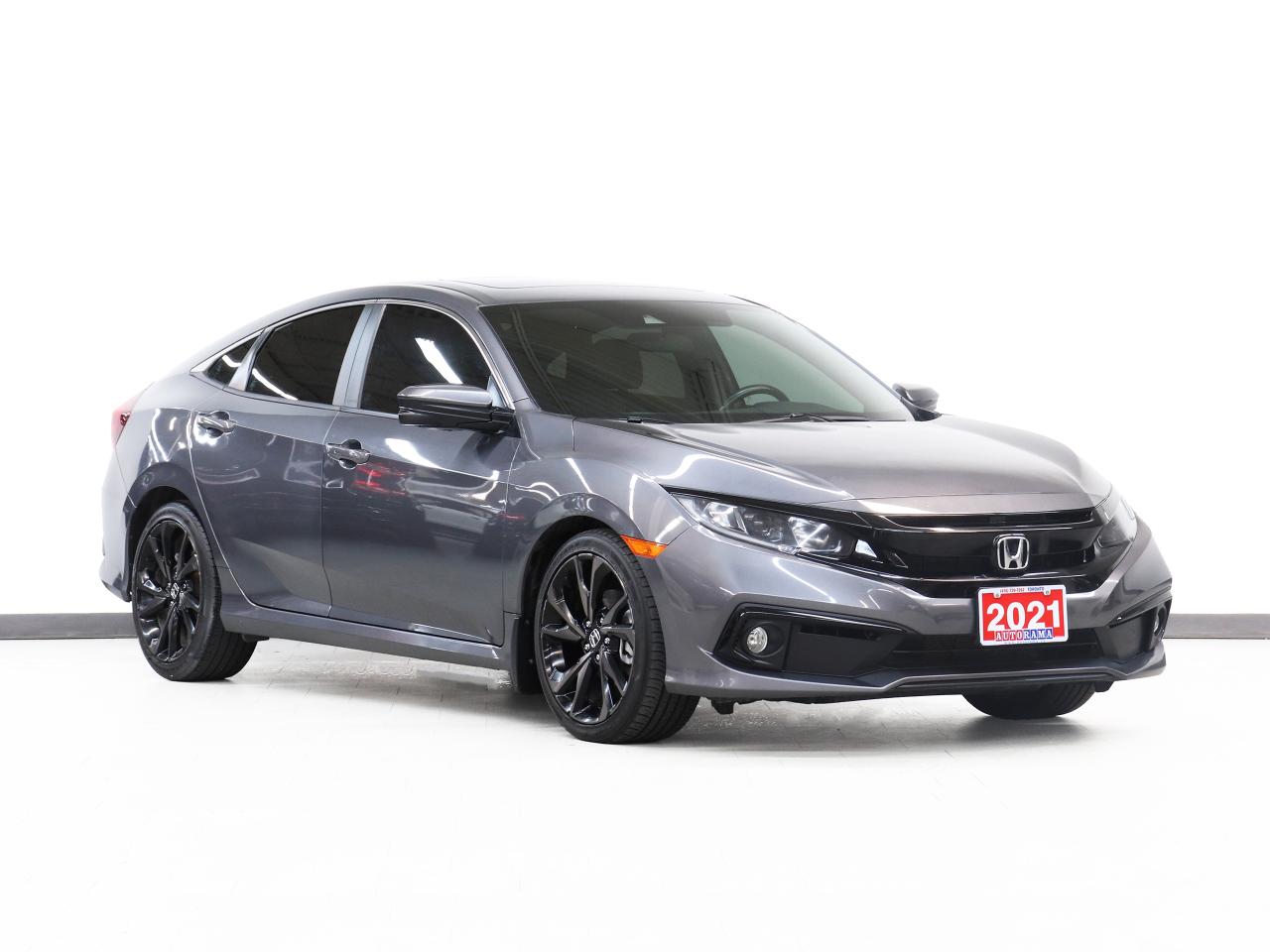 Used 2021 Honda Civic SPORT | Sunroof | LaneWatch | ACC | CarPlay for sale in Toronto, ON